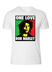 Bob Marley Smoking Joint tee Rasta One Love Lion Zion S – 5XL T-Shirt Tee