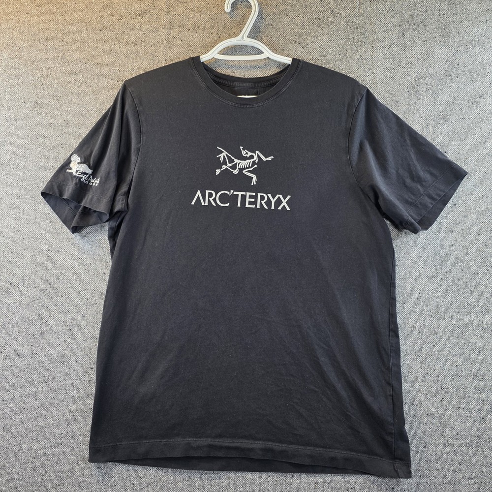 Arc’teryx Eagle Point Lodge Logo T-Shirt Black Short Sleeve Men’s M