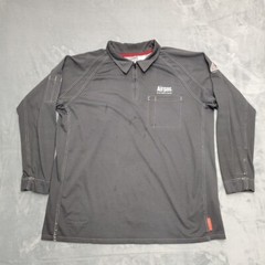 Bulwark FR Shirt Mens XL Gray Henley Flame Fire Resistant iQ Series Workwear