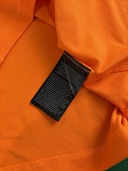 The North Face Online Ceramics Shirt Men Medium Orange LS Water Top Outdoors UPF