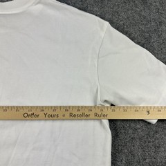 Under Armour Shirt Mens Small White Oversized Heavyweight Cotton Tee 1384037