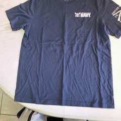 Grunt Style “America’s Navy – Shellback” Royal Blue T-Shirt. Never Worn.