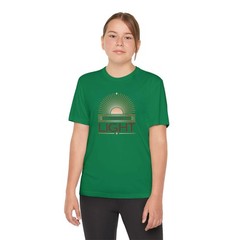 Youth Christian Athletic Shirt Boys Girls Gym Sports Performance Tee