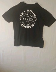 Gas Monkey Black Short Sleeve Cotton T-Shirt Men Size Small 3X-L K1119