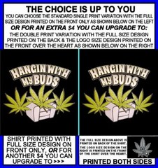 HANGING WITH MY BUDS MARIJUANA SMOKING FATTIE POT JOINT STONED HIGH TANK TOP A44