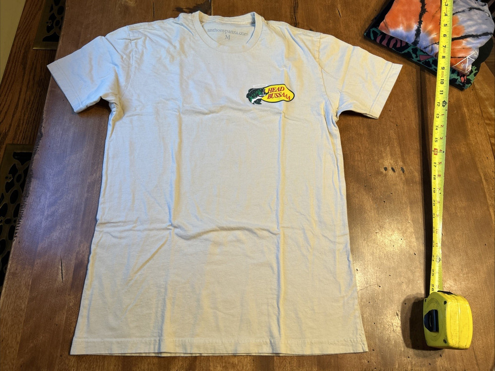 ANTHONY PANZA HEAD BUSSAAA BMX T Shirt M Skate Extreme Sports New York City USA