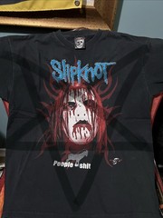 Vintage Slipknot Joey Jordison Rock & Death Shirt Size XL Mexico Boot