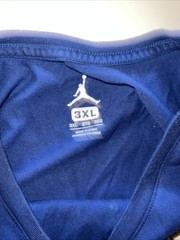 Air Jordan 6 Blue T-Shirt Basketball Print size XXXL 3x Brand