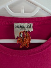 Pirana Joe “The Wildest Experience on the Planet” West Indies XL Pink Tee-Shirt