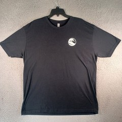 Next Level Apparel Mens Black T-Shirt Size 2XL Hippie Van New Age Zen Wave Soft