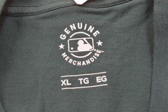 MLB New York Yankees Genuine Merchandise T-Shirt Teal Green Men’s XL New With Ta