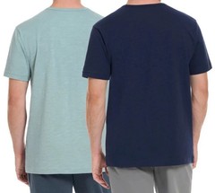 2-Pack HURLEY Men’s Classic Graphic Tee T-Shirt DARK BLUE/BLUE Logo Cotton New