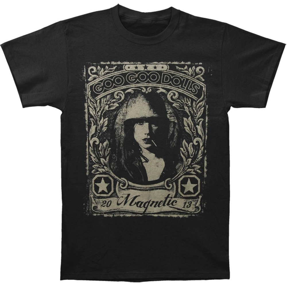 Men’s Goo Goo Dolls Propaganda Cruise 2013 Tour Slim Fit T-shirt Medium Black