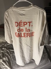 Gallery Dept. “Dept de la Galerie”Cream Tee XL