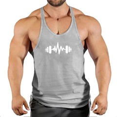 Men Gym Stringer Tank Top Bodybuilding Fitness Vest