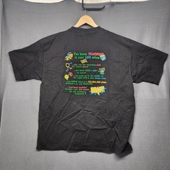Vintage Pluma Shirt Mens XL Black 1999 Yearbook School Graphic Made USA 90s