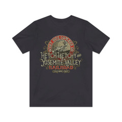 Hetch Hetchy & Yosemite Valley Railroad 1900 Vintage Men’s T-Shirt