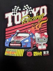 Sanrio Hello Kitty And Friends Tokyo Speed Race Kawaii T-Shirt Medium Unisex