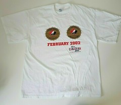 Canadian Hockey Gold Medalists 2002 T-Shirt Canada Men’s Size XL