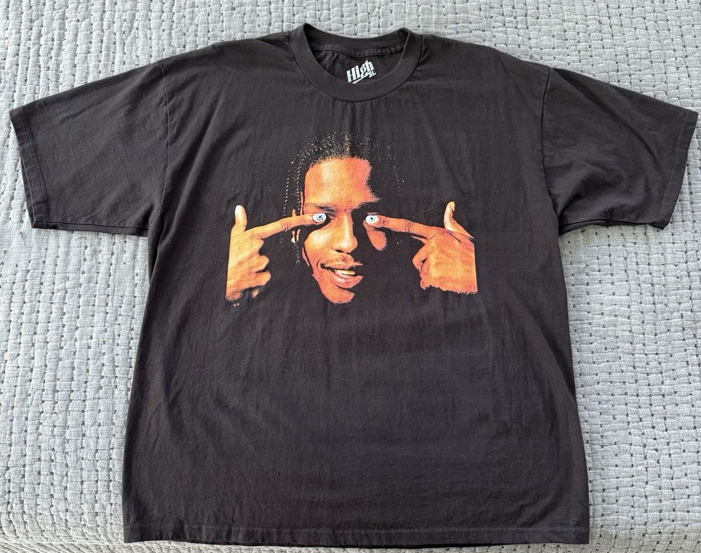 ASAP Rocky Graphic Rap T-Shirt – Size XL