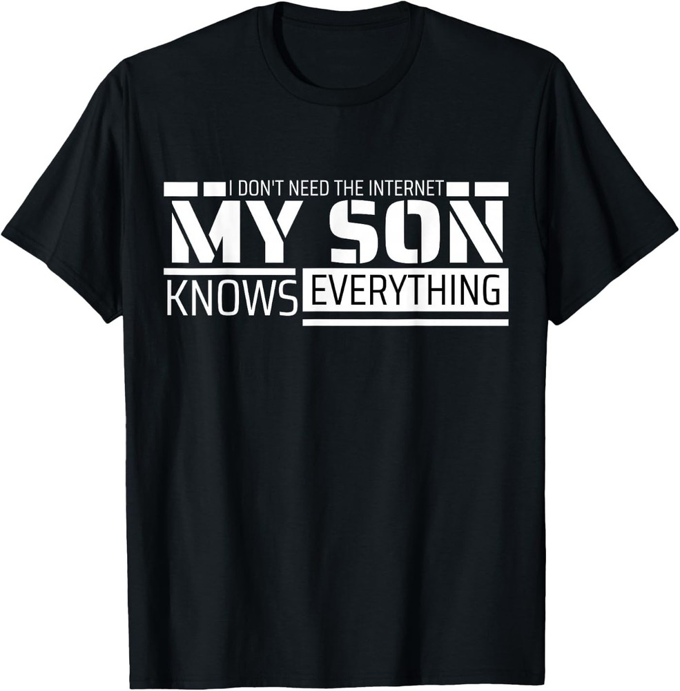 Funny Dad Shirt from Son Men Funny Fathers Day Dad T-Shirt