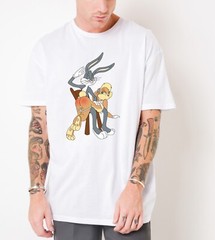 Bugs Bunny Spanking Lola Funny Cartoon Unisex T-shirt S-5XL