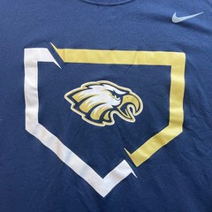 Eagles Nike Shirt Mens Large College Baseball Logo Athleisure Workout