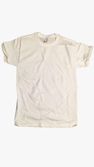 Hanes Unisex Short Sleeve white cotton blank plain T-Shirt for men and women