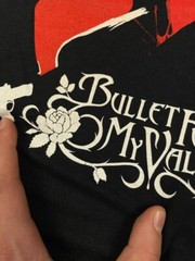 Bullet For My Valentine Hand Of Blood Distresed Band Rock Tee Men Size M Black