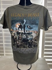 Iron Maiden Official Shirt Legacy Of The Beast 2022 World Tour Size XL New