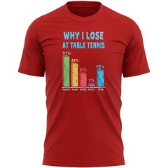 Funny Table Tennis Loser T Shirt Why I Lose At Table Tennis Humorous Gift For…