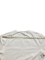 Bylt Shirt Mens Size Medium White Drop Cut Short Sleeve Crew Neck Tee Midweight