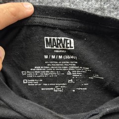 Marvel T-Shirt Mens Size M Black Spider-Man Graphic Print Short Sleeve Crew Neck
