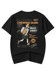 Niepce Men’s Streetwear Graphic T-Shirt Summer Casual Tee Crew Neck Top