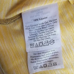 Eddie Bauer Mens Large Yellow Marled Short Sleeve T Shirt FREE-DRY Athleisure