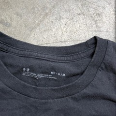 Under Armour Project Rock Mens Brahma Bull Graphic T-Shirt Black MD Loose Fit