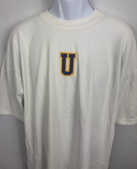 Underdog X Pittsburgh Panthers Double-Sided Graphic T-Shirt Men’s Size XL White