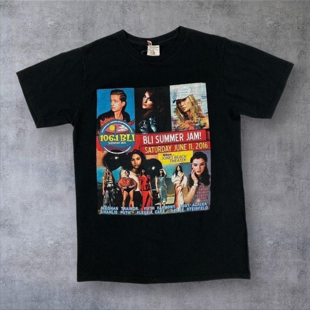 BLI Summer Jam (2016) Hip Hop Rap Pop Dance Music Festival T-Shirt Medium