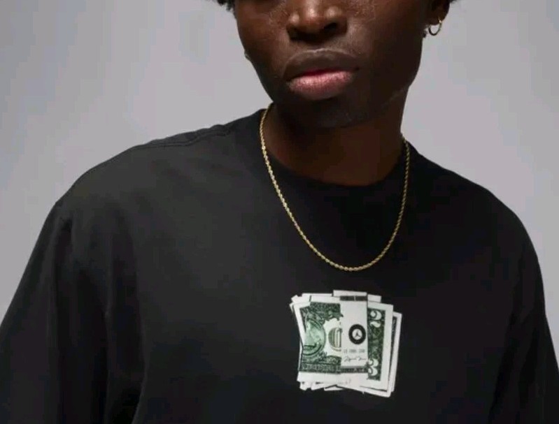 Jordan AJ3 Cash T-Shirt ~ Black IQ6952-010 | Men’s: M *NWT ☆RARE☆
