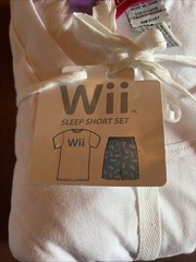 NEW Nintendo Wii 2009 XL Promo Shirt And Shorts Logo Promotional Item NICE!