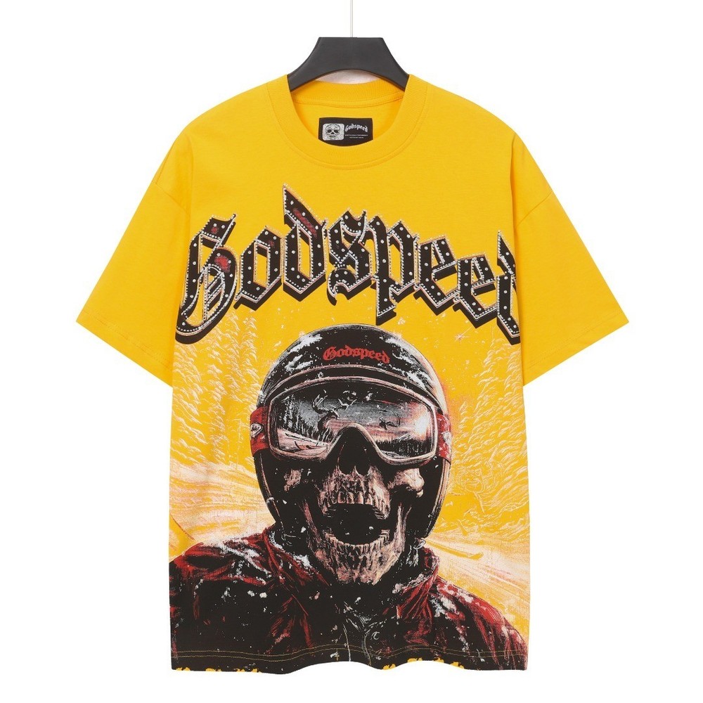 Yellow Godspeed tee shirt T-Shirt S-M-L-XL