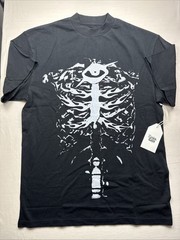 ROCK & CALEB T-SHIRT BLACK MEN’S SIZE L FRONT AND BACK GRAPHIC BNWT 🔥🔥