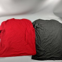 Lot of 10 Henley Crew Neck Pull Over Long Sleeve T-shirts Mens Size M/L/XL