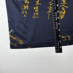 Vintage Japanese Script Graphic Shirt XXL Samurai Anime Y2K