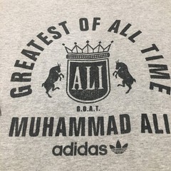 Adidas Muhammad Ali T Shirt Size 2XL Greatest of All Time Goat Graphic
