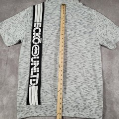 Ecko Unltd Hoodie Mens Medium White Space Dye Short Sleeve Pullover Shirt Street