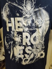 RARE VARIATION HEROS OF THE STORM GAME T SHIRT M BLIZZARD GAMES SUPER GRAPHICS