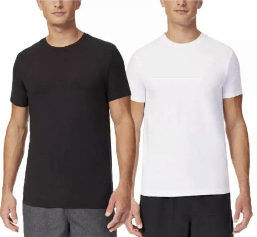 Men’s 32 Degrees Cool Quick Dry Crew Neck T-Shirt M-XXL New (Single T Shirt)