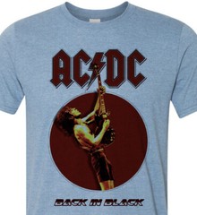 AC/DC – Back In Black – Short Sleeve Tee – Fast Ship