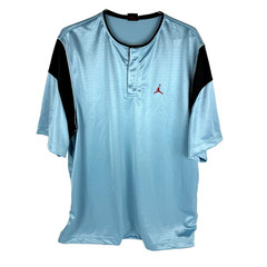 Vintage Nike Air Jordan Warmup Jersey 1990s Jumpman Logo Relaxed Fit Mens Size L